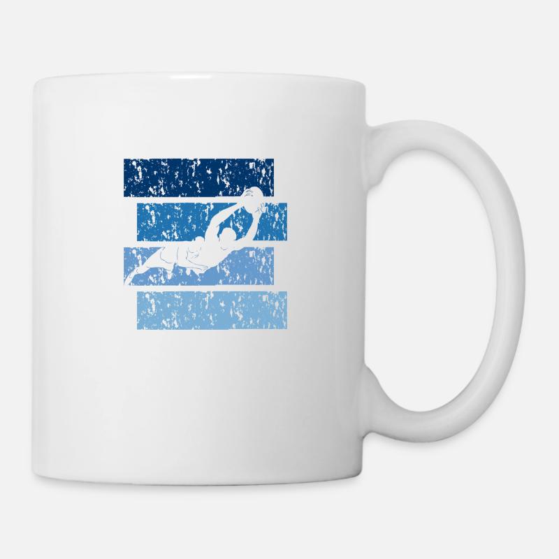 Rugby cadeau Vintage - Mug blanc - blanc