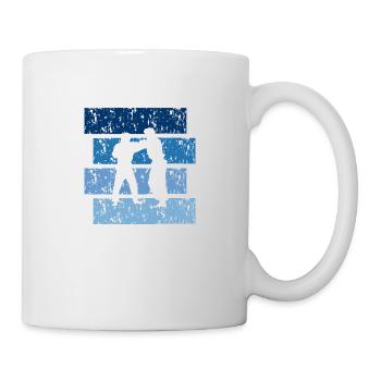 Judo Vintage gift - Mug - white - Right