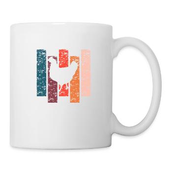 Vintage gift hen - Mug - white - Right