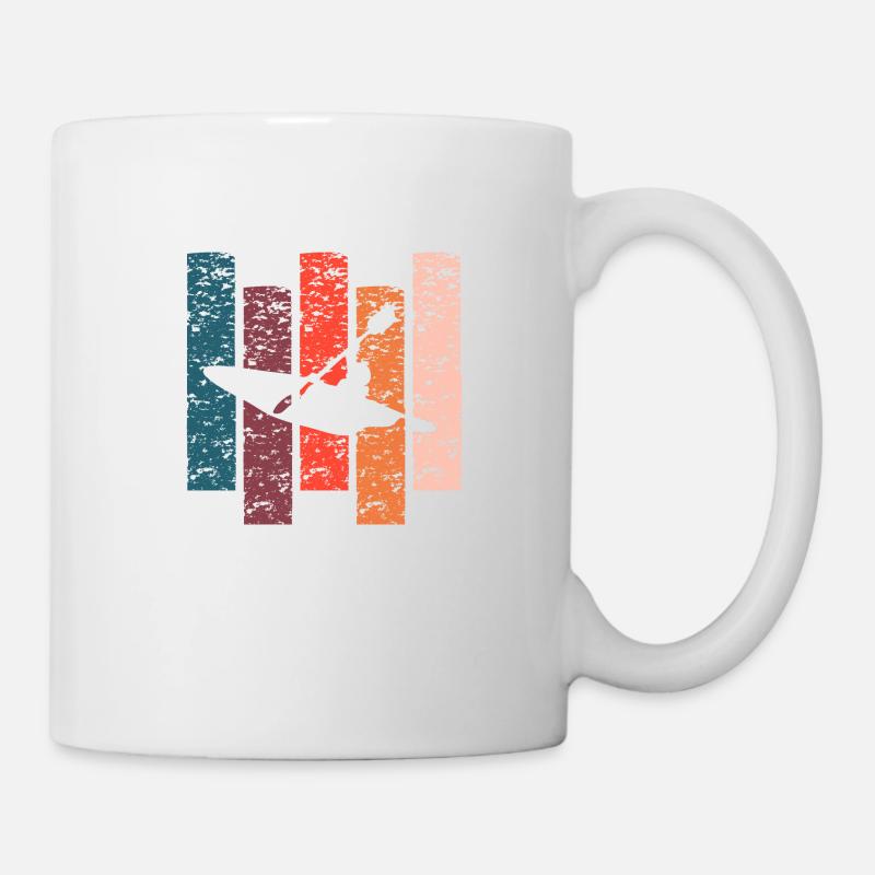 Vintage Gift Kayak - Mug - white