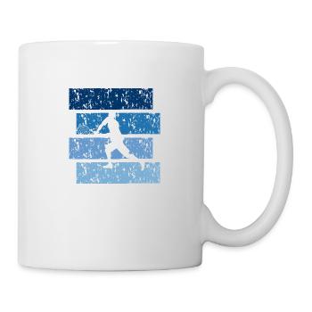 Tennis cadeau Vintage - Mug blanc - blanc - Droite