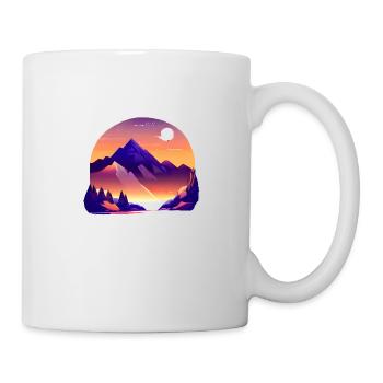 Mountains Hiking Mountain Hiking Hiking Mountain Hikers - Mug - white - Right