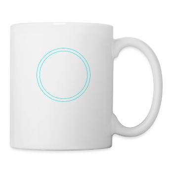 Kreis Icon - Tasse - Weiß - Rechts