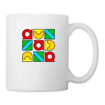 Modèle MODA 050623 3 - Mug blanc - blanc - Droite