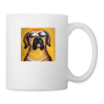 Sunny Dog - Tasse - Weiß - Rechts