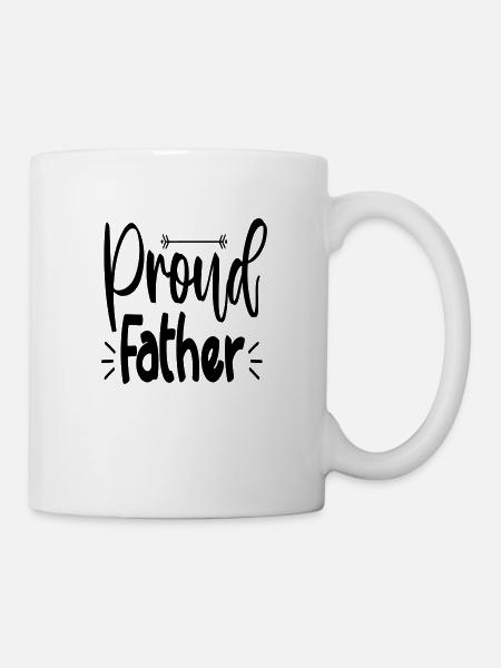 Proud Father - Tasse - Weiß