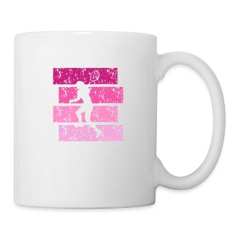 Tennis cadeau Vintage - Mug blanc - blanc - Droite
