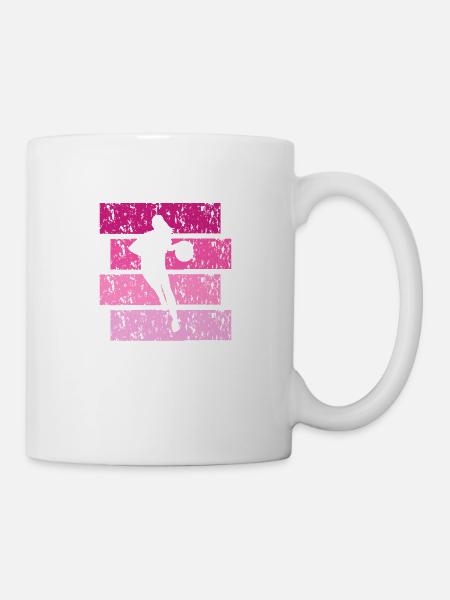 Vintage Gift Basketball - Mug - white