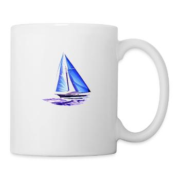 Sailor Sailing Ship Sailing Sailing Sailing Sail: - Mug blanc - blanc - Droite