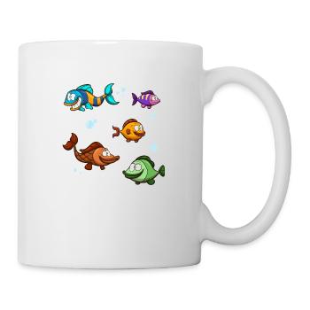 Fishes - Mug - white - Right