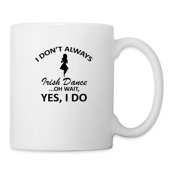 Dancing Dance Music - Tasse - Weiß - Rechts