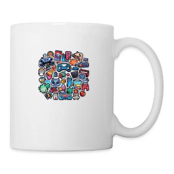 Illustrations de jeu - Mug blanc - blanc - Droite