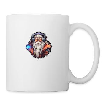 Old man gambling - Mug - white - Right