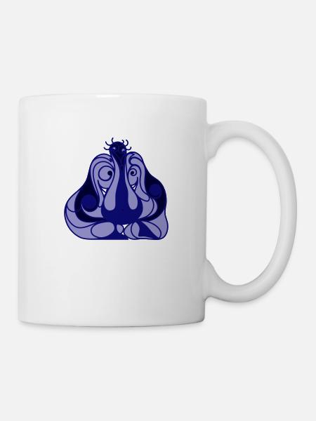 Die Glücklichen. Glücksmomente der Albernheit - Tasse - Weiß
