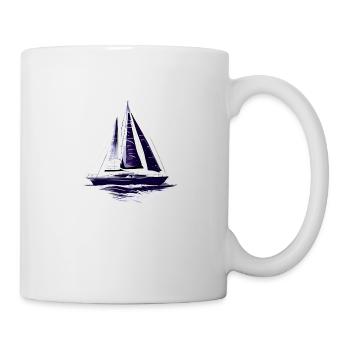 Sailing Sailboat Sailing Sailing Sailing Ship - Mug - white - Right