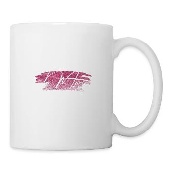 La mariée golden pink - Mug blanc - blanc - Droite