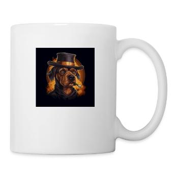 DOG 4 - Mug blanc - blanc - Droite