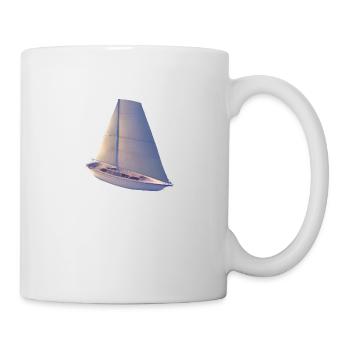 sailing ship sailing sailing sailor sailboat - Mug - white - Right