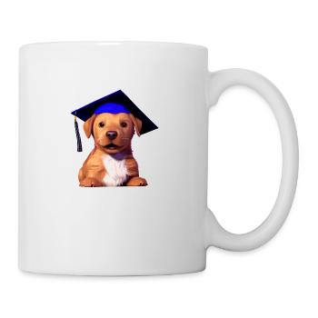 Bachelor Labrador Study Dogs Graduation - Mug blanc - blanc - Droite