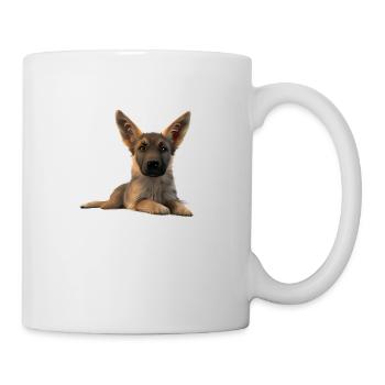 Chiot Berger Allemand Propriétaire Chien - Mug blanc - blanc - Droite