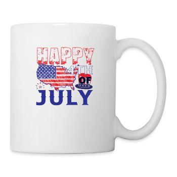 Happy 4th of July - Mug - white - Right