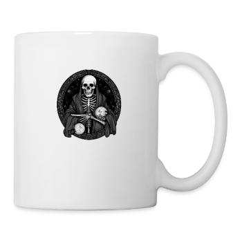 Skeletts Monolog - Tasse - Weiß - Rechts