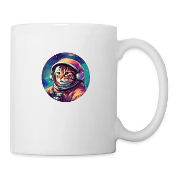 Cosmic Cat Explorer - Mug - white - Right