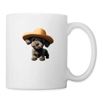 Caniche Dog Propriétaire Caniche Chiot Chien Amour Chien Chiot - Mug blanc - blanc - Droite