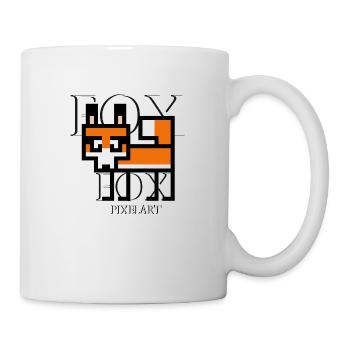Pixelfox - Mug blanc - blanc - Droite