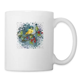 Colorful bird - Mug - white - Right