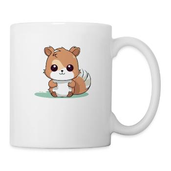 Loo the Squirrel - Mug - white - Right