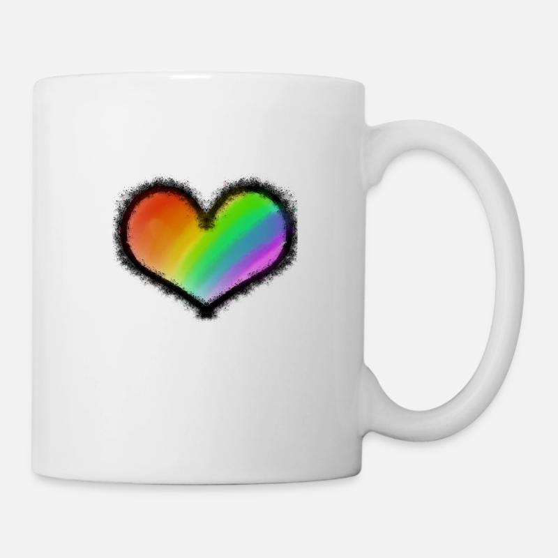 PRIDE LOVE - Mug - white