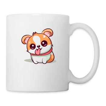 Didou le chien fou - Mug blanc - blanc - Droite
