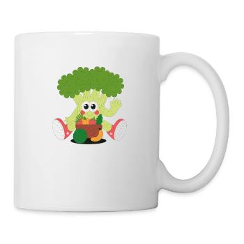 HAPPY BRROCCOLI - Mug - white - Right