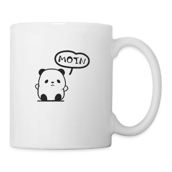Moin Bär - Tasse - Weiß - Rechts