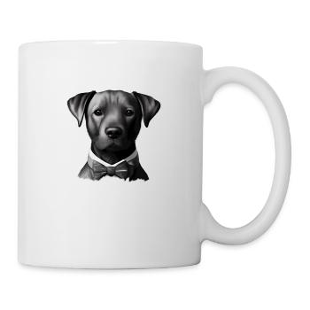 Labrador Retriever Labrador Propriétaire Chiot - Mug blanc - blanc - Droite