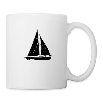 Segelsport Segelschiff Segeln Segler Segelboot - Tasse - Weiß - Rechts