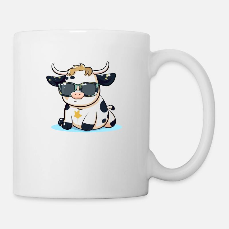 Lola die Kuh - Tasse - Weiß