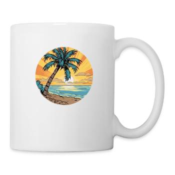 Forever ready for vacation:) - Mug - white - Right