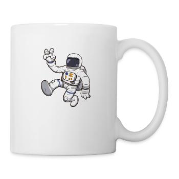 Astronaut In Space - Mug - white - Right