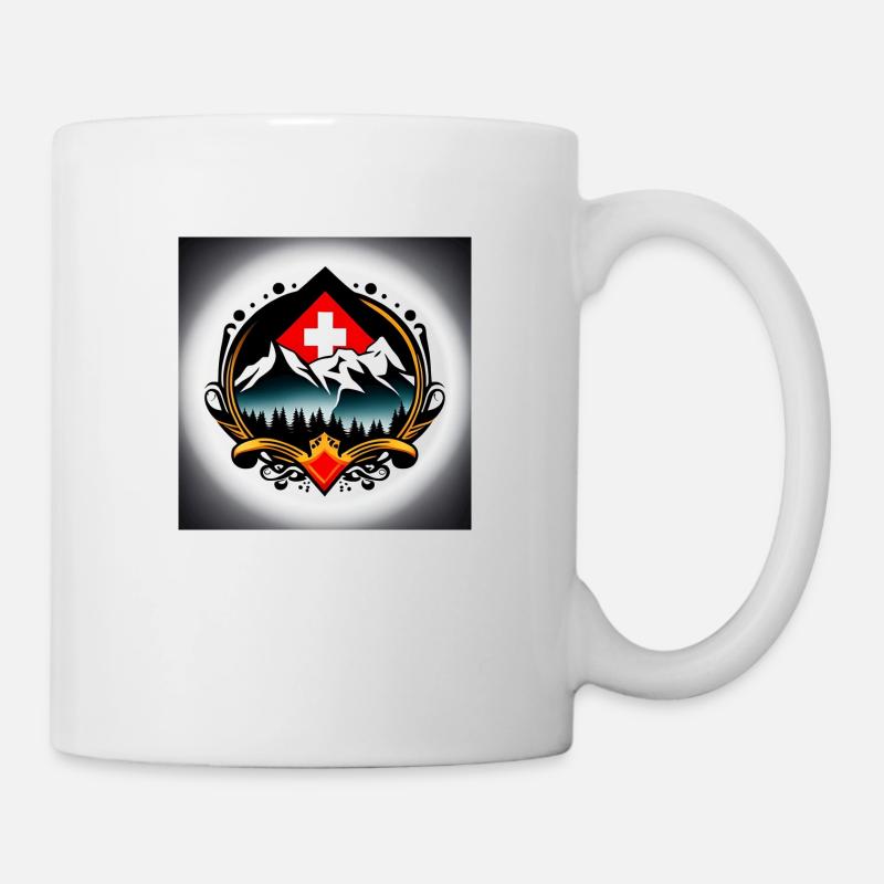 La magie des Alpes - Mug blanc - blanc