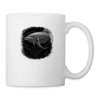 blagues anniversaire biologiste marin pêcheur animal - Mug blanc - blanc - Droite