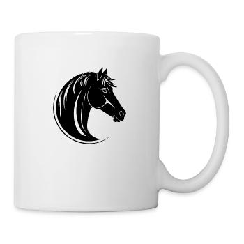 Horse Horse Head Pony - Mug - white - Right