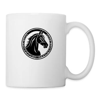 Horse Horse Head Pony - Mug - white - Right