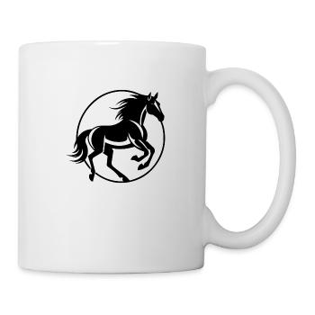 Horse Horse Head Pony - Mug - white - Right