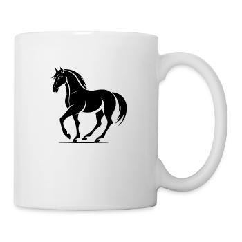 Horse Horse Head Pony - Mug - white - Right