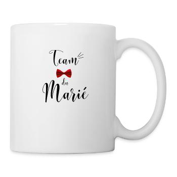 Team du marié - Mug blanc - blanc - Droite