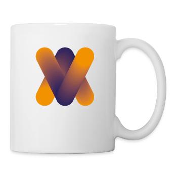 Abstrakt- Design - Tasse - Weiß - Rechts