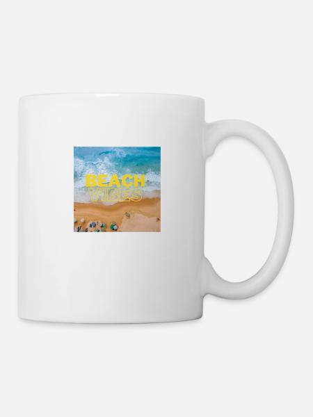 Beach - Tasse - Weiß