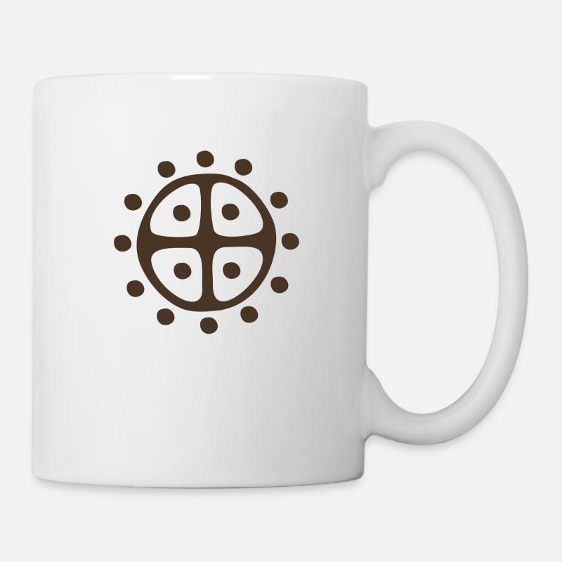 Sun Wheel / Annual Wheel - Mug - white